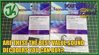 Are These The Best Value Sound Decoders You Can Buy Soundtraxx Econami  Fitting and Review [upl. by Annayk]