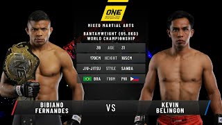 Championship Fight Fernandes vs Belingon Highlights [upl. by Aleac726]