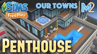 Sims FreePlay  Penthouse Family Original Design [upl. by Llehsam262]