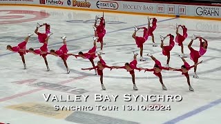 Valley Bay Synchro Short Program 202425 Synchro Tour 13102024  Synchronized skating [upl. by Lonna422]