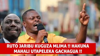 RUTO JARIBU KUGUZA MLIMA TENA  HAKUNA MAHALI UTAPELEKA GACHAGUA [upl. by Mercie77]