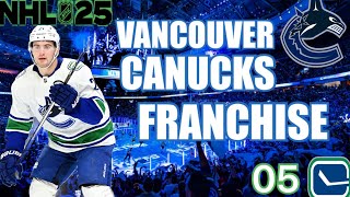 NHL25 VANCOUVERCANUCKS YR2 PT1 [upl. by Parent]