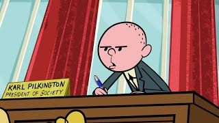 PRESIDENT PILKINGTON  Karl Pilkington Ricky Gervais Steven Merchant  Ricky Gervais Show [upl. by Nairoc]