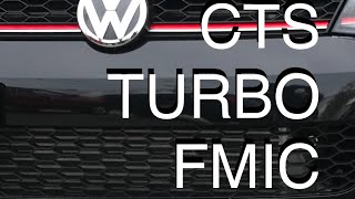 CTS Turbo front mount intercooler for MK7 GTI [upl. by Dreher]