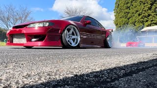 DRIFT ACTION at DCREWS 走行会 2024 DRIFT MEETING MotorLand Mikawa [upl. by Sherburn]