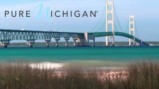 Mackinac Bridge Labor Day Walk  Pure Michigan [upl. by Eelir]