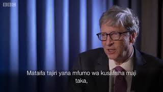 Mmiliki wa Microsoft Bill Gates azindua choo kisichotumia maji wala mfumo wa maji taka [upl. by Halyak368]