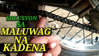 Paano ayusin ang lumuluwag na kadenaProper chain adjustment！ [upl. by Ennovihc384]