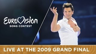 Sakis Rouvas  This Is Our Night Greece LIVE 2009 Eurovision Song Contest [upl. by Richelle714]