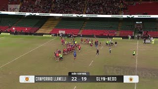 Crwydriaid Llanelli v Glynnedd  RTP 2024  S4C [upl. by Juxon]