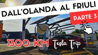 Da OLANDA AL FRIULI  1300 KM  PARTE 3 Notte a Strasburgo visita EUROPARLAMENTO  VLOG MODEL 3 [upl. by Adnarem]