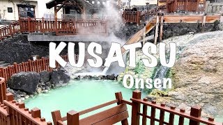 🇯🇵  Kusatsu onsen most famous hotspring inJAPAN [upl. by Flossy11]