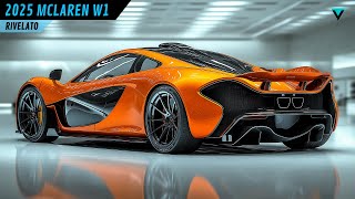 2025 McLaren W1 quotBuilt for more than simply speedquot [upl. by Ennaxor]