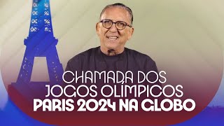 CENTRAL OLÍMPICA  Chamada dos JOGOS OLÍMPICOS  OLIMPÍADAS DE PARIS 2024 na GLOBO 26072024 [upl. by Abbott]