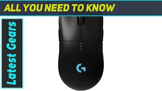 Logitech G Pro Wireless Mouse The Ultimate Gaming Companion [upl. by Rozalin397]