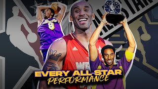 Kobe Bryant Every Single AllStar Game Highlight 🌟 19982016 [upl. by Yhtur]