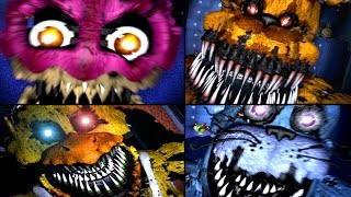 GOLDEN FREDDY ATTACKS  Five Nights at Freddys 4  Part 4 [upl. by Martinson508]