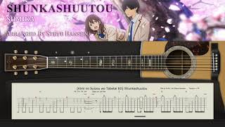 Shunkashuutou Kimi no Suizou wo Tabetai  Fingerstyle Cover With Guitar Tab Arr by Steve Hansen [upl. by Israeli]