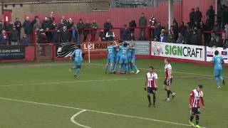 Highlights  Cheltenham Town 11 Barnet FC [upl. by Anirehtac]