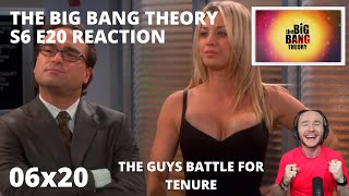 THE BIG BANG THEORY S6 E20 THE TENURE TURBULENCE REACTION 6x20 THE GUYS BATTLE FOR TENURE [upl. by Harden]