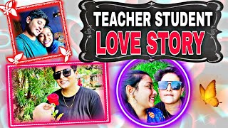 TEACHER STUDENT LOVE STORY ❤️ RSAdiPromiVlogs teachersday lovestory [upl. by Dugaid]