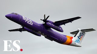 Flybe Airline collapses into administration sparking flight chaos [upl. by Aelyak592]