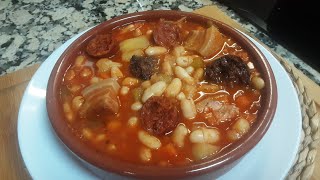 Como hacer un delicioso POTAJE  receta fácil y con mucho sabor 😋👌🏼 [upl. by Eilsil]