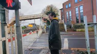 RHTT Nantwich Station Level Crossing Cheshire Saturday 16112024 [upl. by Ayotyal670]