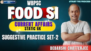 GKCA for foodsi by DEBARSHI CHATTERJEE SIR Suggestive MCQs Practice Set [upl. by Arramat]