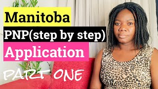 How to apply for Manitoba PNP step by step pt1  Canada Immigration [upl. by Buehrer]