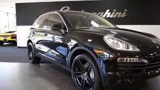 2011 Porsche Cayenne S Gloss Black LT0552 [upl. by Noyek]