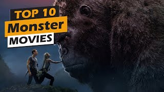 Top 10 monster movies of all time [upl. by Nuawed]