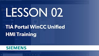 Lesson 02  WinCC Configuration and Runtime Manager  Siemens HMI Training [upl. by Whelan281]