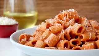 Quick and Easy Vodka Pasta Sauce Recipe [upl. by Dovev957]