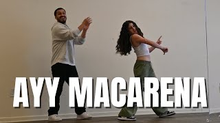 Ayy Macarena clean  Tyga  Hip Hop Choreo  Private Class [upl. by Nolra]