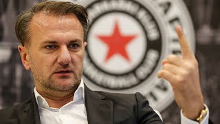 Konferencija za medije KK Partizan Željko Obradović ostaje u Partizanu [upl. by Aihseyk749]