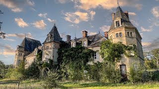 Found A Secret Room  Fully Intact Abandoned 12thCentury CASTLE in France [upl. by Lectra]