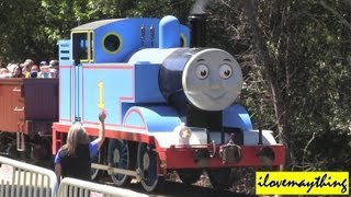 Riding a Real Thomas the Tank Engine Train Experience Highlights [upl. by Bullen]