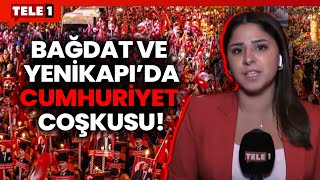 İstanbulda Cumhuriyet coşkuyla kutlanıyor Ceren Ural Yenikapı kutlamalarından aktardı [upl. by Anyaled]