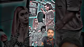 Metro me romansh attitude love comedy song punjabi viralvideo shorts greenscreen gadgets [upl. by Efinnej]