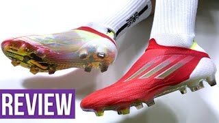 Im blown away  Adidas X Speedflow Laceless  Review  On Feet [upl. by Adnoral]