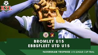 Faversham Trophies U15 League Cup Final 2022 [upl. by Eelam]