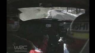 Makinen onboard WRC Rally Montecarlo 2001 [upl. by Ellenahc770]