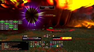 Halion 25 HC  Living EmbersLiving Inferno Bug Damage 10k HIT each without stacks [upl. by Namas]