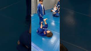 Kids JiuJitsu Guard Retention Drills [upl. by Krischer]