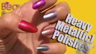 🇩🇪🛍️Neue Beauty Bigbang Metallische Nagellacke amp Swatches auf meinen Nägeln [upl. by Pruchno197]