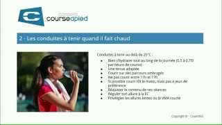 Conseils pour bien courir durant lété [upl. by Tessa]