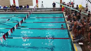 20240910 Bothell vs Interlake 200 medley relay Chevelle 1st lane 3 [upl. by Sido414]