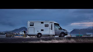 Innovative 100k Hymer motorhome with widthwise bed B class Modern Comfort T550 [upl. by Inol]