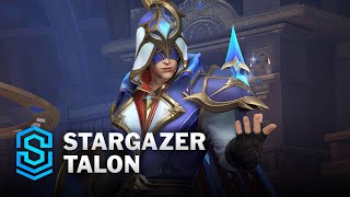 OUTDATED Stargazer Talon Wild Rift Skin Spotlight [upl. by Lebisor757]